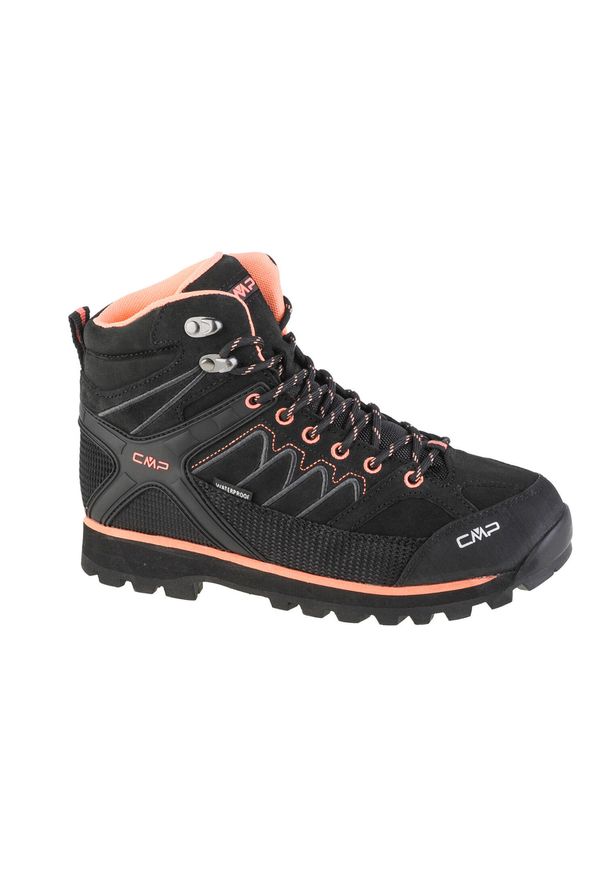 Buty trekkingowe damskie, CMP Moon Mid. Kolor: czarny. Materiał: materiał, skóra, syntetyk