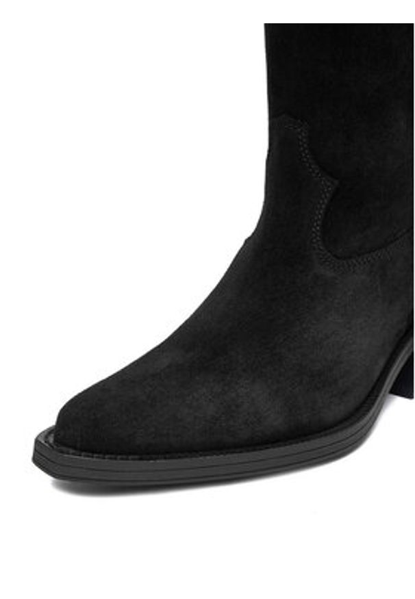 Badura Kowbojki EO-CHANA-5036 Czarny. Kolor: czarny. Materiał: zamsz, skóra