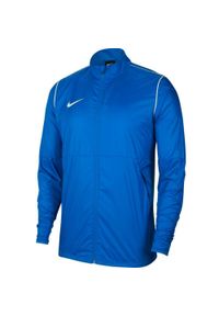 Kurtka do piłki nożnej męska Nike RPL Park 20 RN JKT. Kolor: niebieski