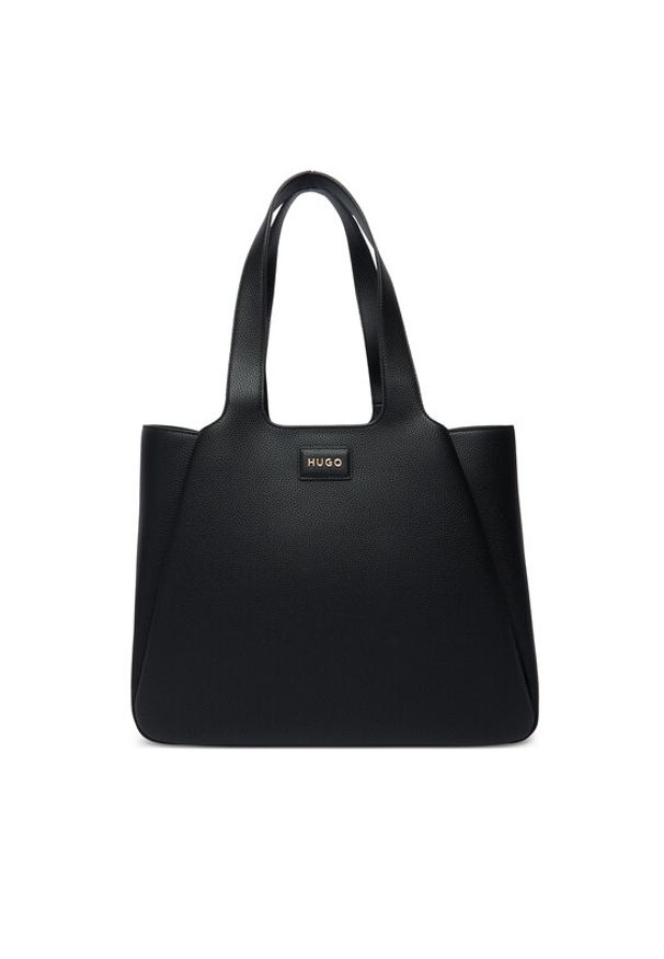 Hugo - HUGO Torebka 50557827 Czarny. Kolor: czarny. Materiał: skórzane