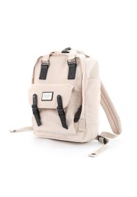 Plecak miejski Himawari 188L-84 beżowy. Kolor: beżowy. Materiał: tkanina, poliester. Styl: casual, elegancki