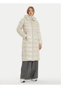 Frieda & Freddies Płaszcz zimowy 3880A Écru Regular Fit. Materiał: syntetyk. Sezon: zima