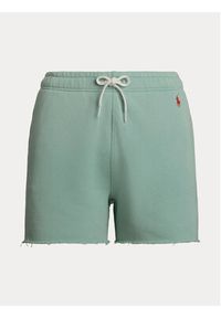 Polo Ralph Lauren Szorty sportowe 211965103007 Zielony Straight Fit. Kolor: zielony. Materiał: bawełna