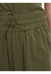Vero Moda Spodnie materiałowe Caia 10333796 Zielony Wide Leg. Kolor: zielony. Materiał: bawełna #5