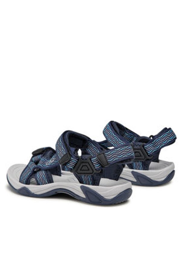 CMP Sandały Hamal Wmn Hiking Sandal 38Q9956 Granatowy. Kolor: niebieski. Materiał: materiał