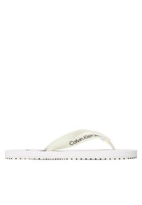 Calvin Klein Jeans Japonki Beach Sandal Monogram Tpu YM0YM00838 Biały. Kolor: biały #1