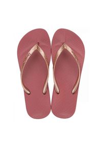 Japonki damskie Ipanema Anat Tan. Kolor: różowy. Styl: sportowy #1