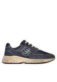 Enterprise Japan Sneakersy BB5017 PX645 Granatowy. Kolor: niebieski. Materiał: zamsz, skóra