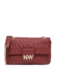 Nine West Torebka CEO-Astoria-Allure-LX10165 Bordowy. Kolor: czerwony
