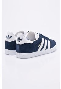 adidas Originals - Buty dziecięce Gazelle BY9144. Nosek buta: okrągły. Zapięcie: sznurówki. Kolor: niebieski. Materiał: guma. Model: Adidas Gazelle #3