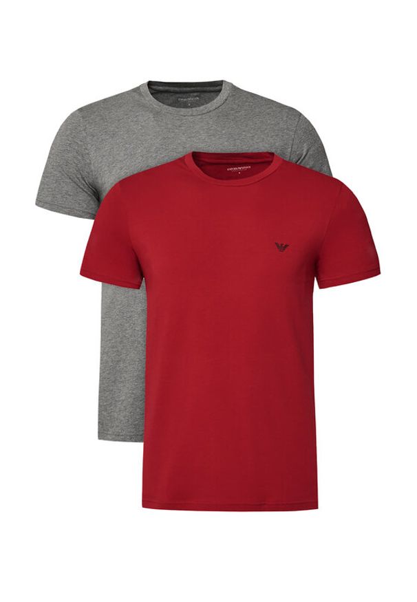 Emporio Armani Underwear Komplet t-shirtów EM000391 AF10776 M8072 Kolorowy Regular Fit. Materiał: bawełna. Wzór: kolorowy