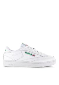 Buty do chodzenia męskie Reebok Club C White. Zapięcie: sznurówki. Kolor: biały. Materiał: syntetyk, tkanina, skóra, materiał. Szerokość cholewki: normalna. Model: Reebok Club. Sport: turystyka piesza