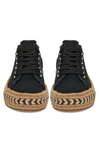 DeeZee Espadryle ZYKS305 Czarny. Kolor: czarny. Materiał: materiał #7