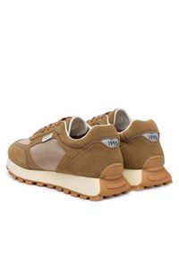 Liu Jo Sneakersy Running 02 7G5027 PX380 Beżowy. Kolor: beżowy. Materiał: skóra, zamsz. Sport: bieganie #3