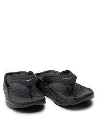 HOKA - Hoka Japonki Ora Recovery Flip 1099675 Czarny. Kolor: czarny. Materiał: skóra