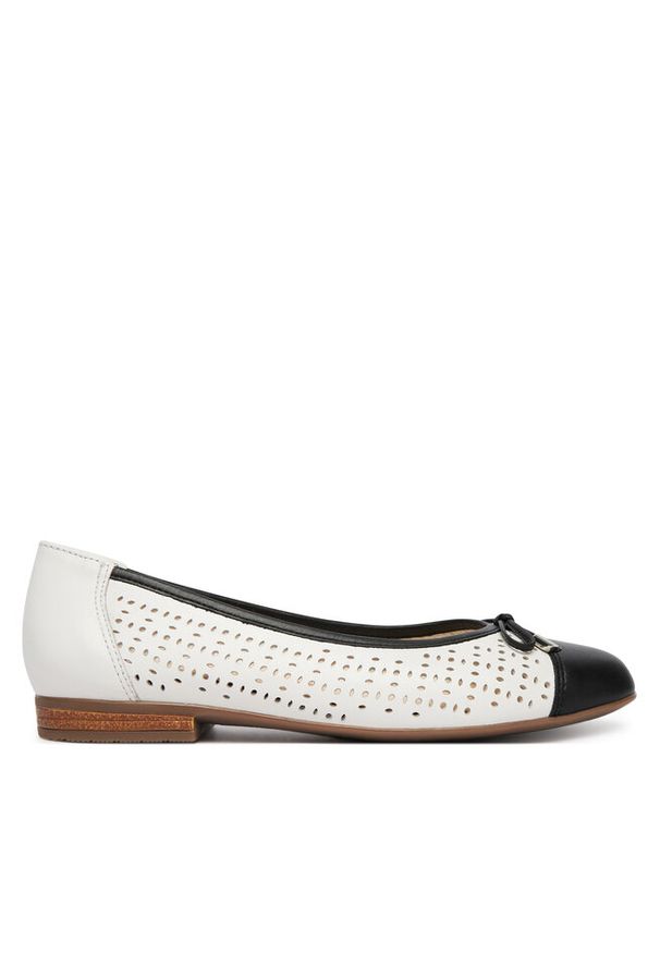 Baleriny Ara. Kolor: biały