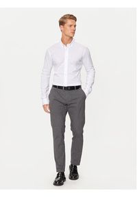 Only & Sons Koszula Robin 22031023 Biały Slim Fit. Kolor: biały. Materiał: bawełna #4
