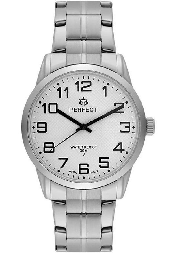 Zegarek Perfect G293-02 męski klasyczny czytelny 42 mm .. Styl: klasyczny