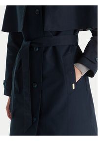 Hunter Trencz Keltie HARW0014251 Granatowy Regular Fit. Kolor: niebieski. Materiał: bawełna #7