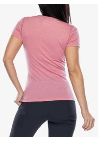 Koszulka merino damska Smartwool Merino Short Sleeve Tee Boxed. Kolor: różowy