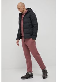 Peak Performance spodnie męskie kolor różowy gładkie. Kolor: różowy. Materiał: bawełna. Wzór: gładki #5