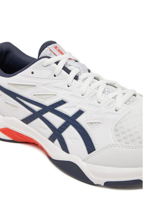 Asics Buty halowe Gel-Rocket 11 1071A091 Biały. Kolor: biały. Materiał: materiał