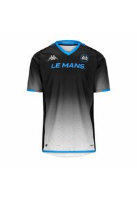 Koszulka dziecięca Kappa 24h Le Mans. Kolor: czarny, biały, wielokolorowy. Sport: kolarstwo #1