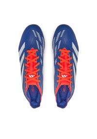 Adidas - adidas Buty do piłki nożnej Predator League FG IF6348 Niebieski. Kolor: niebieski. Materiał: skóra