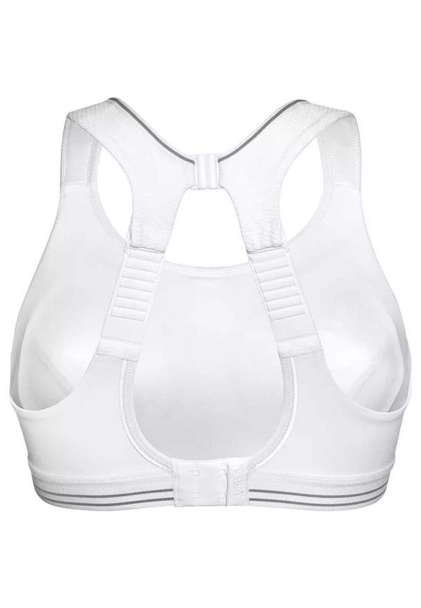 Champion - Biustonosz Shock Absorber Ultimate Run Bra. Kolor: biały. Sport: bieganie