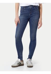 Noisy may - Noisy May Jeansy Jen 27030580 Granatowy Skinny Fit. Kolor: niebieski