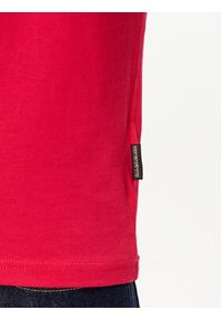 Napapijri T-Shirt Salis NP0A4H8D Czerwony Regular Fit. Kolor: czerwony. Materiał: bawełna #5