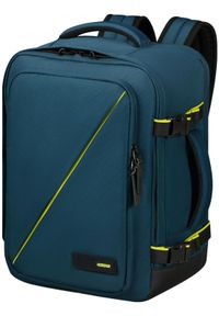 AMERICAN TOURISTER - American Tourister Air Take2Cabin S/M do WIZZ niebieski. Kolor: niebieski. Materiał: materiał. Styl: biznesowy, casual #1