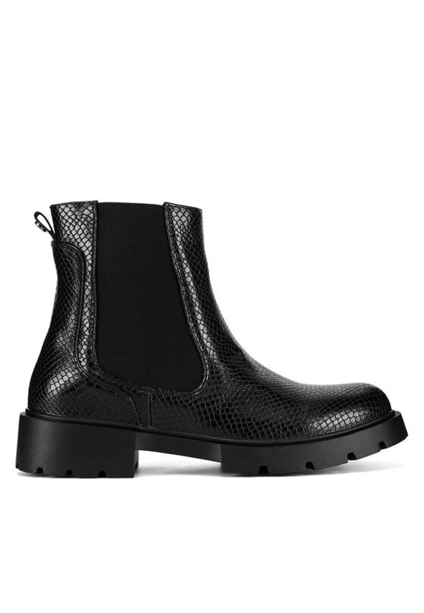 Jenny Fairy Botki WS6307-06 Czarny. Kolor: czarny. Materiał: skóra