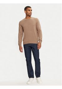 Only & Sons Sweter Anthony 22029798 Beżowy Regular Fit. Kolor: beżowy. Materiał: bawełna #8