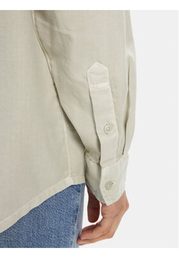 RVCA Koszula Showdown 23B051501 Zielony. Kolor: zielony. Materiał: wiskoza