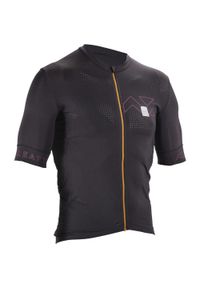 LEATT - Koszulka rowerowa męska Leatt Jersey MTB Endurance 5.0. Kolor: czarny. Materiał: jersey