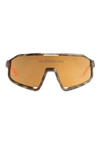 Quiksilver - Okulary przeciwsłoneczne dla Mężczyzn SLASH Zielony. Kolor: zielony. Materiał: nylon