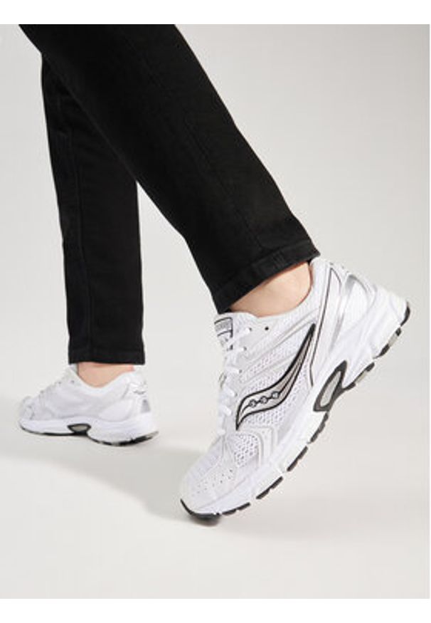 Saucony Sneakersy 5 Ride Millennium S70812-5 Biały. Kolor: biały. Materiał: materiał, mesh