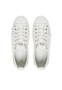 Karl Lagerfeld - KARL LAGERFELD Sneakersy KL65011F Biały. Kolor: biały. Materiał: skóra #5