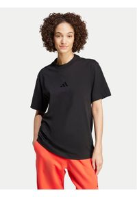 Adidas - adidas T-Shirt ALL SZN IX3808 Czarny Loose Fit. Kolor: czarny. Materiał: bawełna #1
