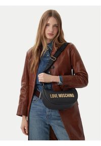 Love Moschino - LOVE MOSCHINO Torebka JC4245PP0OKD0000 Czarny. Kolor: czarny. Materiał: skórzane #1