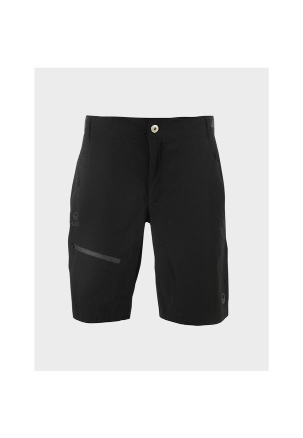 Spodenki trekkingowe damskie Halti Pallas X-Stretch Lite. Kolor: czarny. Długość: krótkie