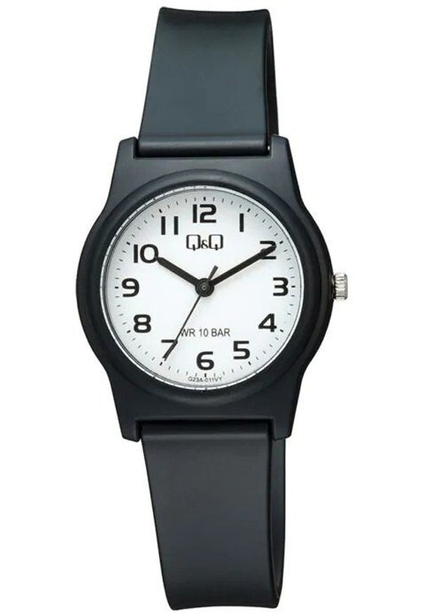 Zegarek męski QQ G23A-011V czarny. Kolor: czarny