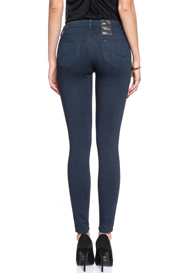 Lee - SPODNIE DAMSKIE LEE SCARLETT BLUE BLACK WAVE L506ELKZ 112111176