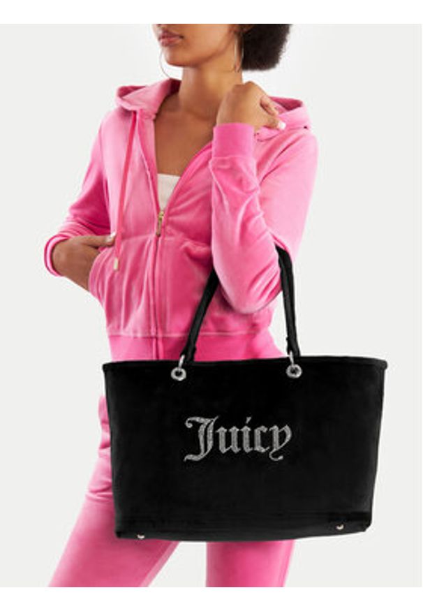 Juicy Couture Torebka BEJXT5463WPO Czarny. Kolor: czarny
