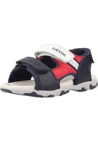 Sandały Geox Model B S.flaffee B. A Kolor Niebieski. Kolor: niebieski. Materiał: tkanina, skóra. Sezon: lato