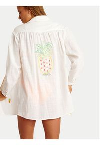 Banana Moon Koszula Mika Yesenia LTL10 Biały Regular Fit. Kolor: biały. Materiał: bawełna #2