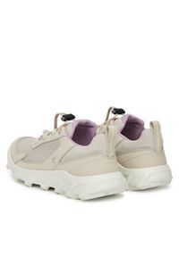 ecco - ECCO Sneakersy Mx W 82026358261 Beżowy. Kolor: beżowy. Materiał: skóra #3