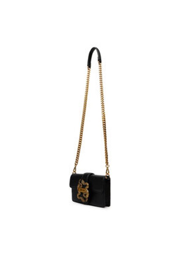 Just Cavalli Torebka 80RA5PA2 ZSA89 Czarny. Kolor: czarny. Materiał: skórzane