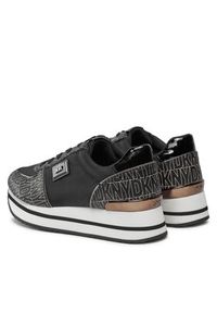 DKNY Sneakersy Davie K3314512 Czarny. Kolor: czarny #6